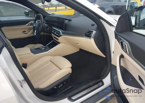 2024 BMW I4 Gran Coupe Edrive40 z USA, uszkodzony, nr VIN WBY73AW00RFT14971